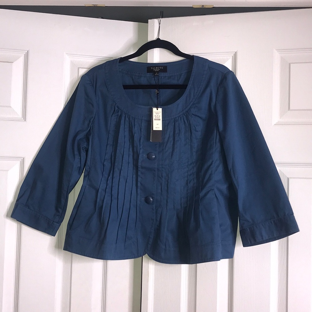 Talbots midriff jacket